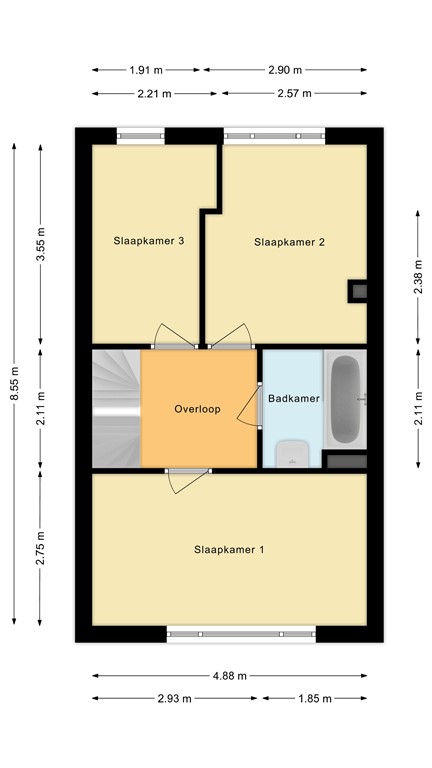 mediumsize floorplan